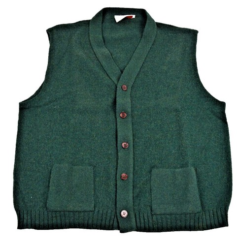 Engineered Garments Men's Wool Vest Size S Wool Brown Check