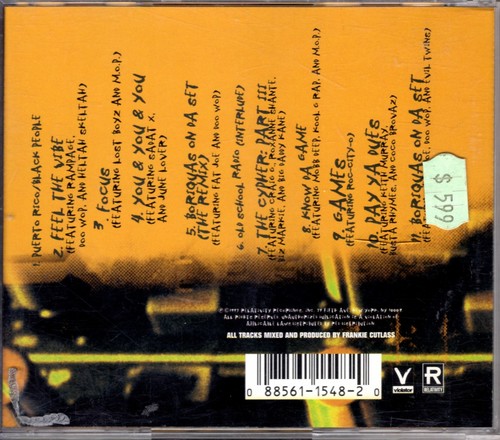 Frankie Cutlass Politics & BullSH*T 1997 OG CD 1st Press Album Rap Hiphop R&B - Picture 2 of 2