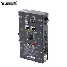 V-Show 1pc Cable Tester Battery Powered DMX Cable Test For Stage Lights CT-04F
