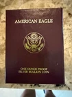 1987-S SILVER AMERICAN EAGLE ONE DOLLAR PROOF - With Case, Box, COA