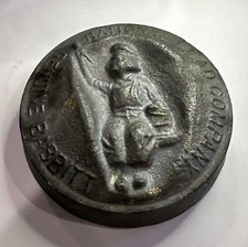 Early 1900's Lead Paperweight National Lead Company Genuine Babbitt DUTCH BOY