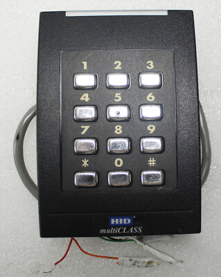 HID multiCLASS Wall Switch Smart Card Reader 6236CKN000500- No Mounting