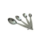 Stainless Steel 4pk Measuring Spoons Kitchen Cooking Baking Utensil Tool Apollo