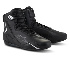 Alpinestars Faster-4 Motorcycle Men's Motorbike Shoes Black (10)