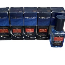 5 Max Factor International 125 Twice The Wear 0.43oz Doubles Your Nail Color