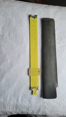 Pickett N902-ES Simplex Trig All Metal Slide Rule With Scabbard Vintage