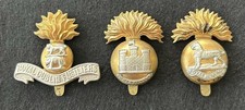 Irish Fusilier Cap Badge Lot Royal Dublin Munster Inniskilling Grenade Badges