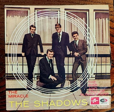 45 GIRI THE SHADOWS THE MIRACLE 7'' THE RISE AND FALL ITALY COLUMBIA SCMQ 1822