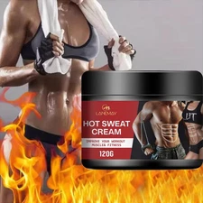 Hot Cream Fat Burner Loss Weight Belly Slimming Fitness Body Sweat Gel Cream USA