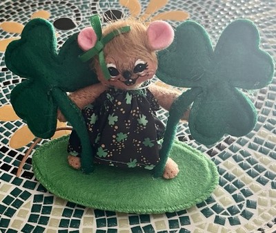 ANNALEE 3 inch Shamrock Girl Mouse 2026