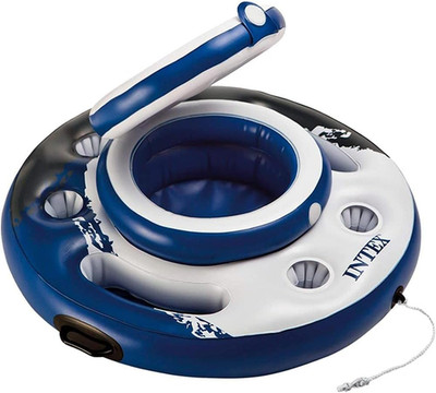 Intex Mega Chill Cool Box - Inflatable Swimming Ring - Diameter 89 Cm