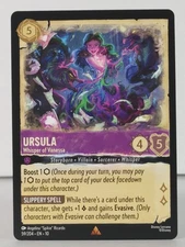 Ursula - Whisper of Vanessa - LORCANA Whispers in the Well - 59/204 Rare - NM -B