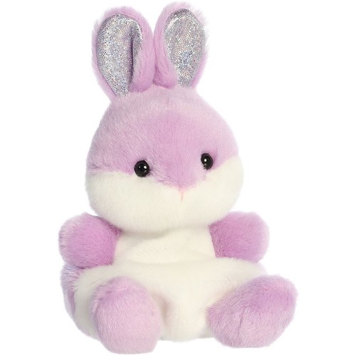 Aurora® Palm Pals™ Wyteria Purple Bunny™ 5 Zoll Stofftier Spielzeug - Bild 2 von 4
