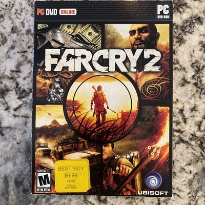 SEALED Far Cry 2 GameStop Pre-Order Edition PC DVD Slipcover 6 Bonus Missions 