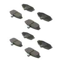 2 BremsbelagsäTze Scheibenbremsen 17,45 Mm Bosch FüR U.A. Volvo 740