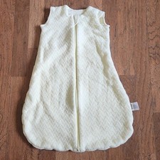Yoofoss Baby Sleep Sack 0-6 Months Cream Quilted Chevron Wearable Blanket 302