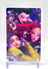 McDonald's Kpop Demon Hunters Foil Photo Card - Rumi, Zoey, Mira