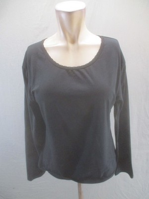 Therma Tex Size 2XL Womens Black Round Neck Long Sleeve Base Layer Pull Over 995