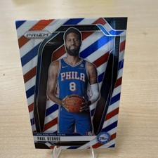 Panini 2024-25 Prizm Red White & Blue Prizm Paul George #50 76ers