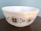 Vintage Pyrex 2 1/2 Qt “Town And Country” Mixing Bowl #403 Brown 🟤 Details