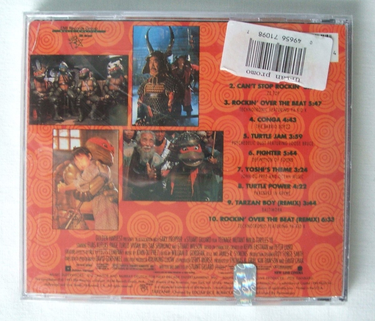 Teenage Mutant Ninja Turtles III by Original Soundtrack (CD