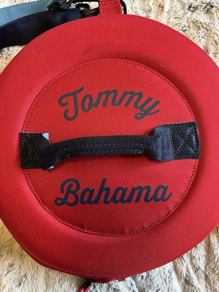 Tommy Bahama Clamshell Expandable Duffel Bag Packable Luxury Travel 20x12 - Image 2 of 4