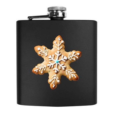 6 Unzen (170 ml) 'Snowflake Cookie' Taschen Flachmann (HP00045942)