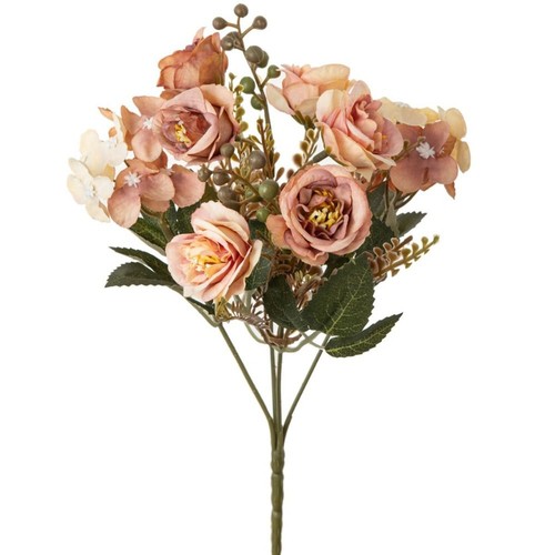 Landscape Artificial Rose Flower Bridal Rose Bouquet Wedding Arrangements - Picture 7 of 15