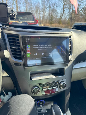 #ad Android 15 Car Radio Stereo Carplay GPS Navi For Subaru Outback Legacy 2009 2014 $161.99