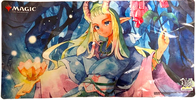 MTG Bloom Tender Showcase Playmat Japan Magic Wars Festival