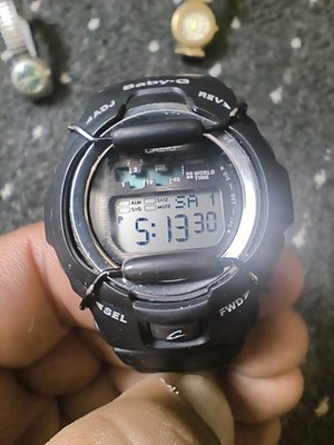 Casio Baby-G BG-1001 - 1ver , Schwarz .Neue Batterie.