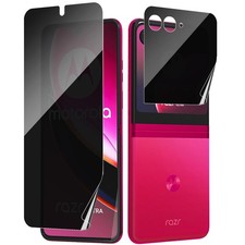 Anti-Spy Hydrogel Film For Motorola Razr 2025 Ultra Privacy Screen Protector