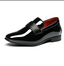 Boys Oxford Shoes Classic Dress Shoes Youth Church Wedding Slip On Loafers