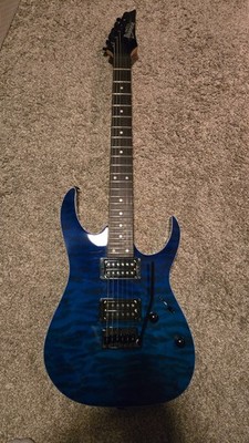 Ibanez GRG120QASPBGD Electric Guitar - Blue Gradation