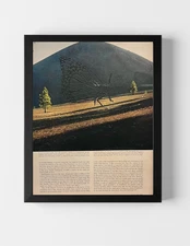 GUAJARDO Original Contemporary Expressionism Butterfly-1 14X11 Paper Signed Art