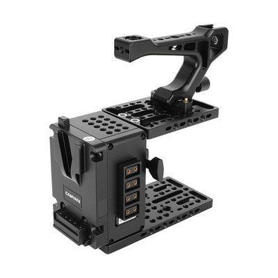 CAMVATE Height-Adjustable Camera Cage Expansion Module Cinema Rig w/ Top Handle