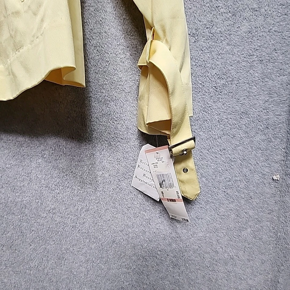 Chaqueta de mezclilla para mujer Anne Klein 2X alta moda ORIGINAL PRECIO DE VENTA SUGERIDO POR EL FABRICANTE $179.00 100 % algodón Foto 3 de 4