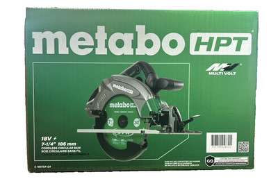 Metabo HPT C1807DAQ4M 18V MultiVolt Li-Ion 7-1/4'' Circular Saw (Tool Only). NIB