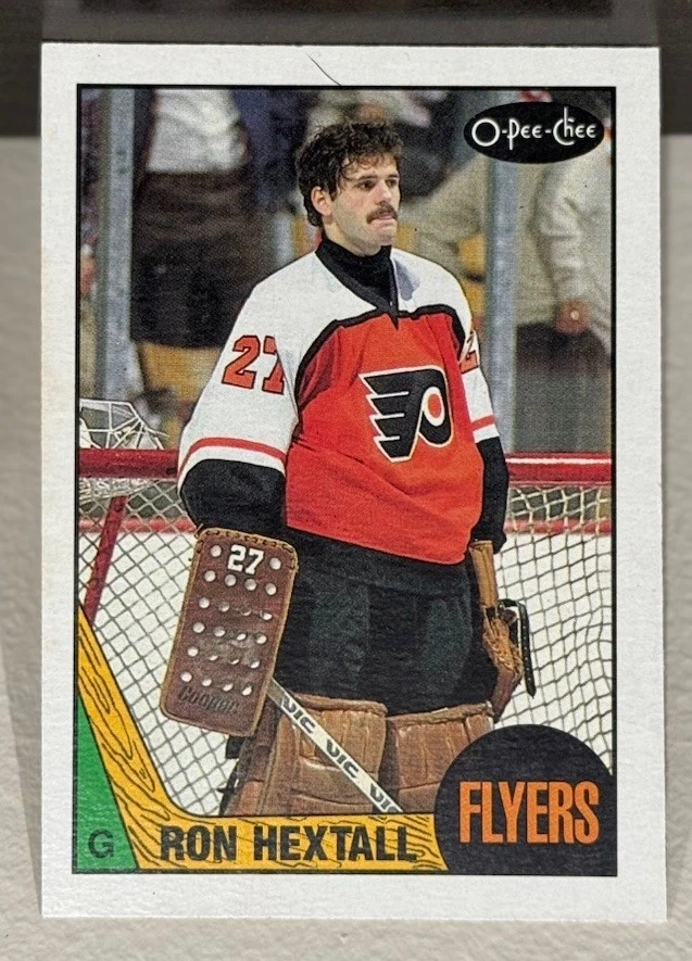 1987-88 O-Pee-Chee Set-Break #169 Ron Hextall (PD) NrMt - Image 2 of 4