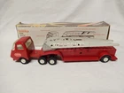Vintage Tiny Tonka 1968 Aerial Ladder Fire Truck 10"+ long