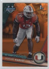 2023 Bowman U Chrome Sapphire Edition Orange 13/25 Jahfari Harvey #25 v9t