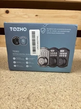 Teeho TE001 Silver Keyless Smart Entry Keypad Digital Deadbolt Lock Satin Nickel