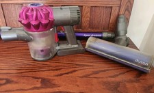 Dyson Animal Cordless Vacuum Fuschia SV04 Wand Vacuum Head Main Unit Charger