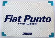 Fiat Punto Car Owners Handbook Feb 1994 603.06.626 Ii1994 10.000 Fiat Punto Car Owners Handbook Feb 1994 603.06.626 Ii1994 10.000
