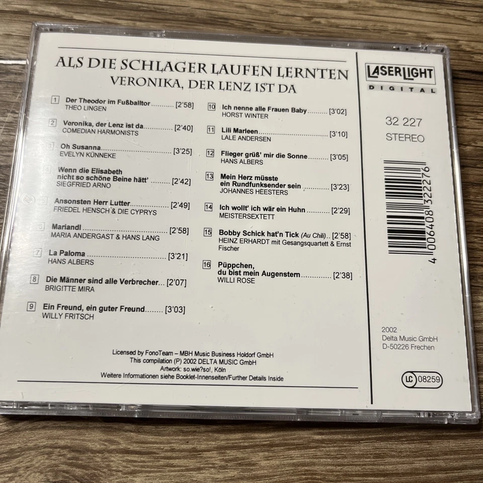 Goldene Schlagererinnerungen: Veronika, der Lenz ist da CD Zustand Sehr Gut @212 - Bild 2 von 3