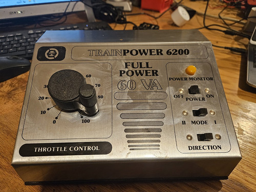 MRC TrainPower 6200 - 60 VA Train Tansformers Controller (NBR AA222) Tested - Picture 1 of 9