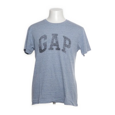 Gap, T-shirt, Größe: M, vintage, Blau, Baumwolle/Polyester, Print, Herren #BEH