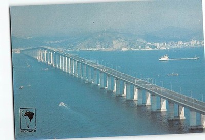 Postcard Ponte Presidente Costa e Silva Rio de Janeiro Brazil