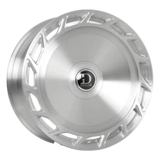 DOLCE Bigboy Rim 26X10 5X112/5X120 Offset 30 Brushed Silver (Quantity of 4)