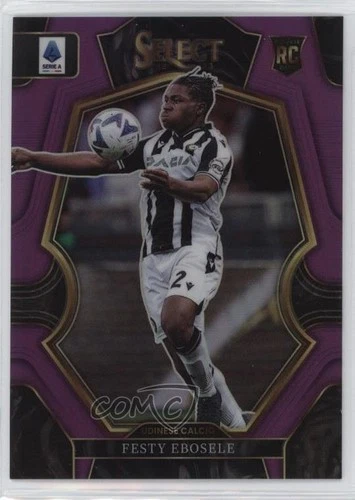 2022-23 Panini Select Serie A Mezzanine Purple Prizm /49 Festy Ebosele #189 0z8w